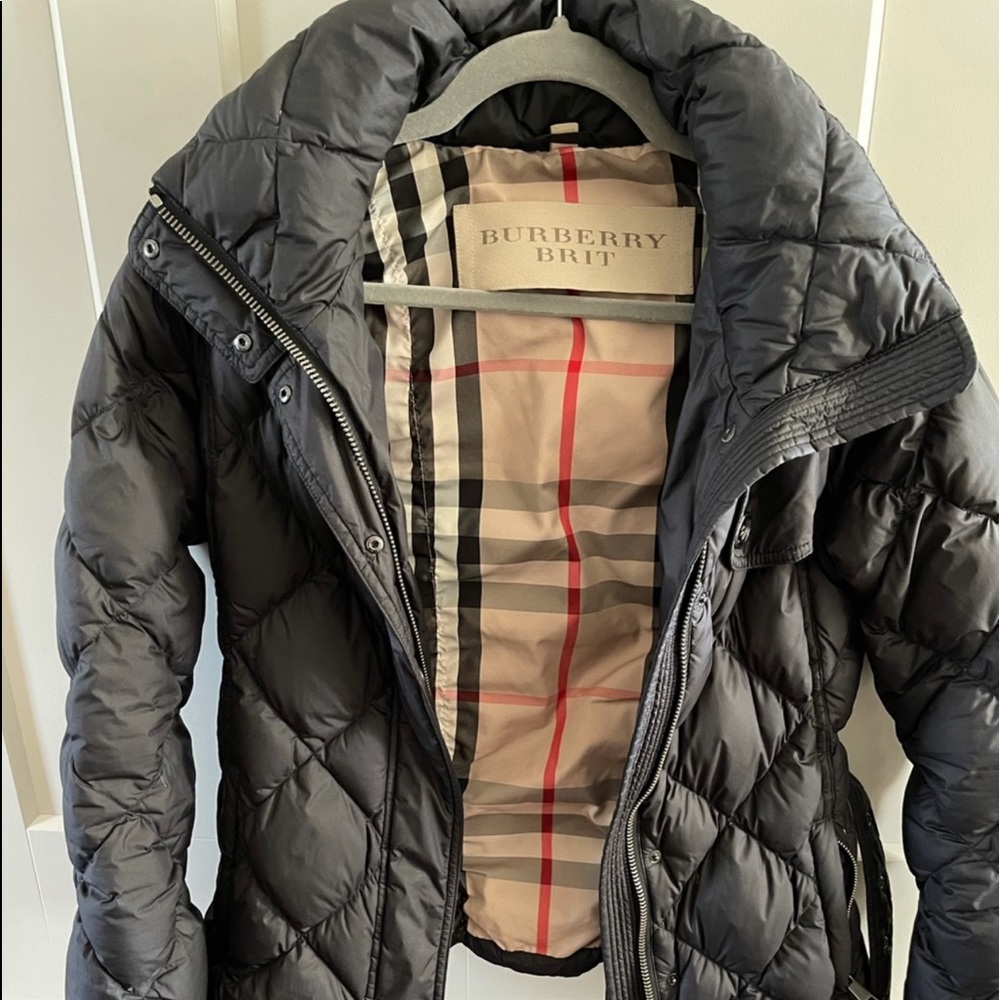 Burberry down puffer jacket